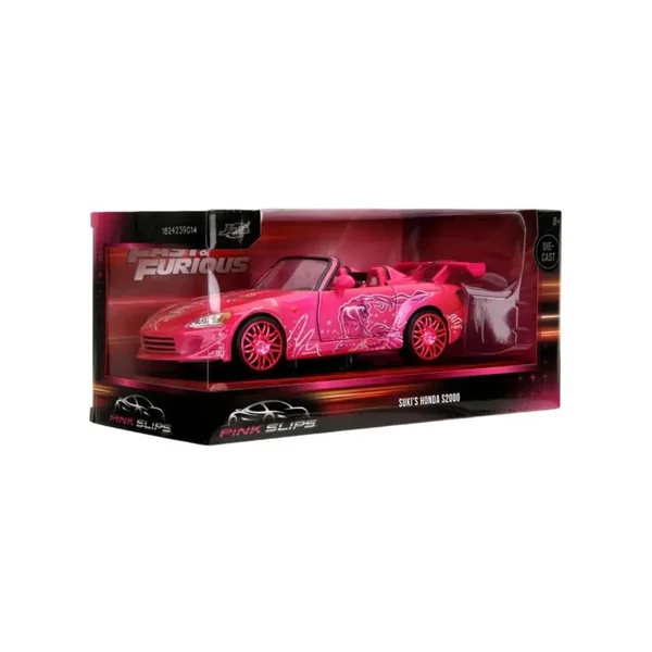 1:24 HONDA S2000 METALLIC FLUORESCENT RED SUKI'S PINK SLIPS