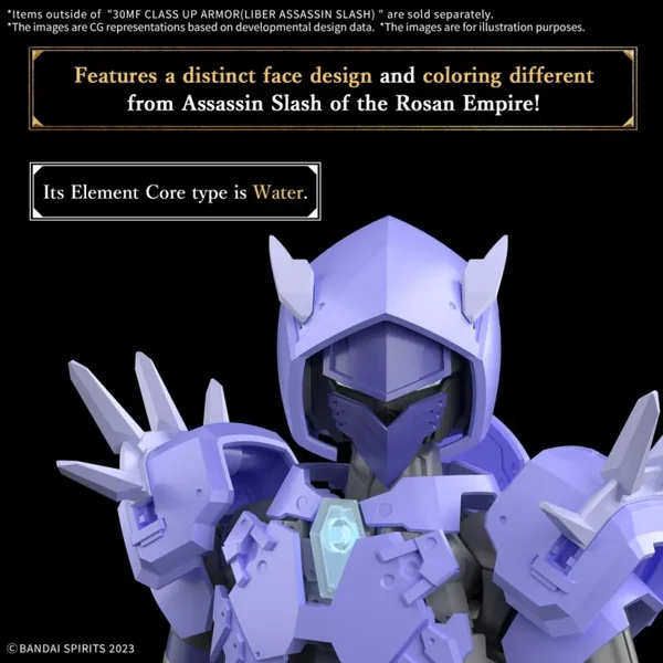 30MF - Class Up Armor (Liber Assassin Slash) - Model Kit
