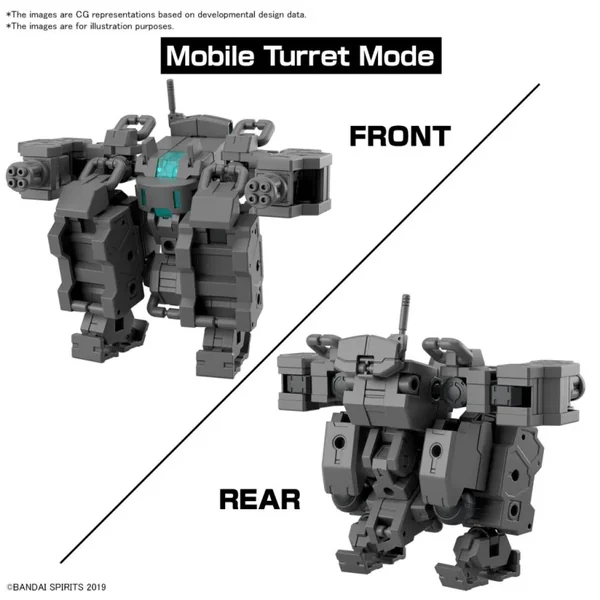 30MM - 1/144 Extended Armament Vehicule (Smart Trans. Mac.) -Model Kit