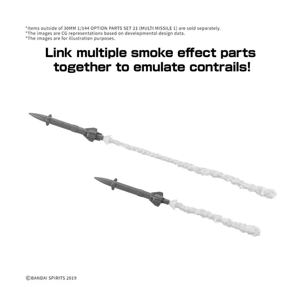 30mm 1/144 Option Parts Set 21 Multi Missile 1