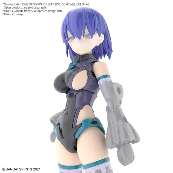 30MS OPT PARTS SET 7 EVIL COSTUME COLOR