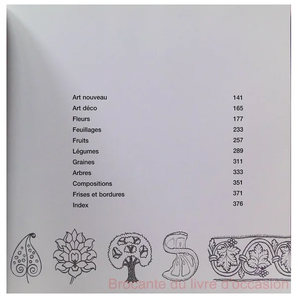 4000 Motifs de Fleurs et de Plantes
