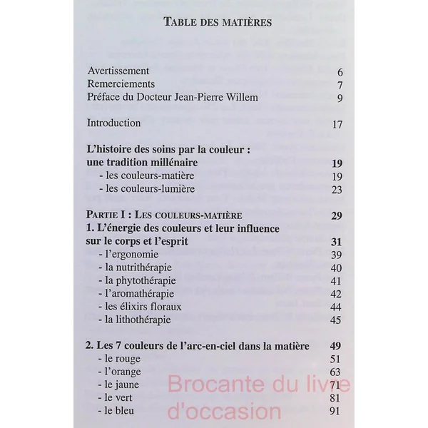 ABC de la chromathérapie-