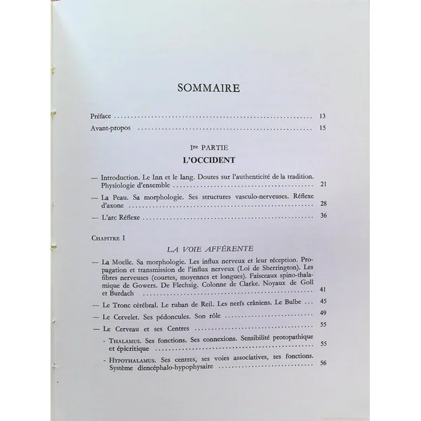 Acuponcture chinoise - Ses bases neuro-physiologiques