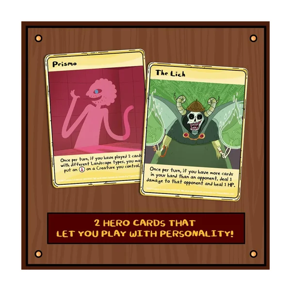 Adventure Time Card Wars Prismo vs. The Lich