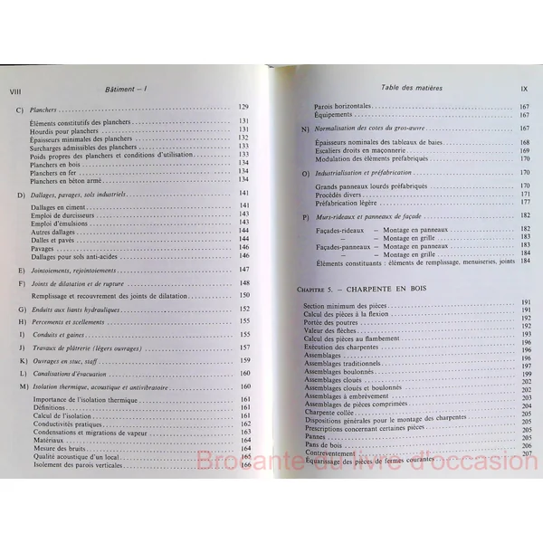 Aide-mémoire bâtiment Tome 1