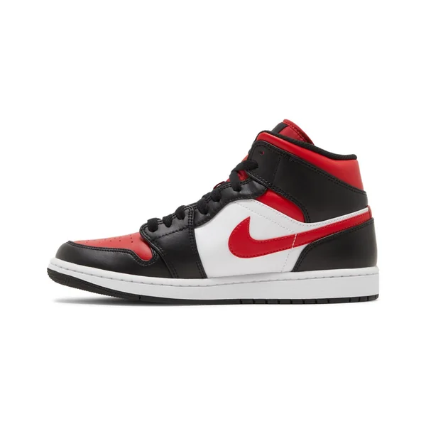 Air Jordan 1 Mid 'Bred Toe'