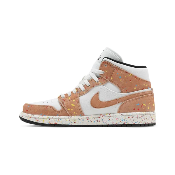 Air Jordan 1 Mid SE 'Brushstroke Paint Splatter'