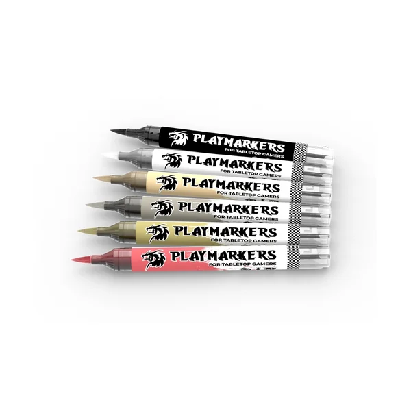 AK INTERACTIVE : Set de Playmarkers - SQUELETTES & ZOMBIES (6 réf.)