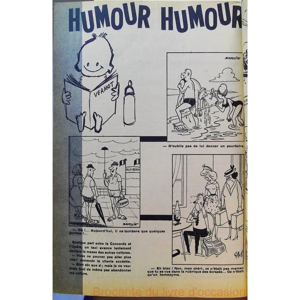 Almanach De La Chance 1962