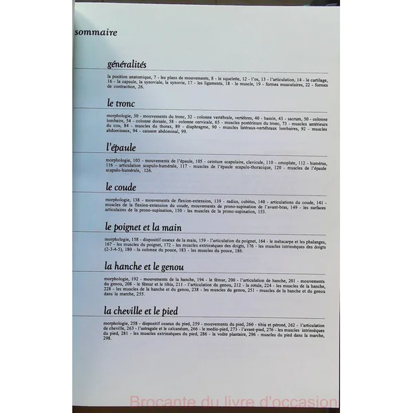 Anatomie pour le mouvement, tome 1