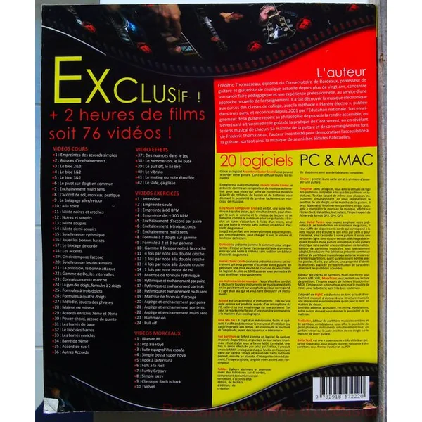 Apprendre la guitare avec DVD