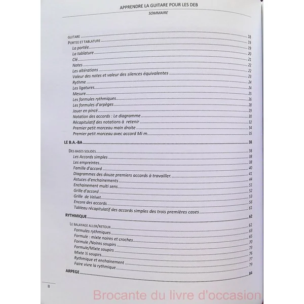 Apprendre la guitare avec DVD
