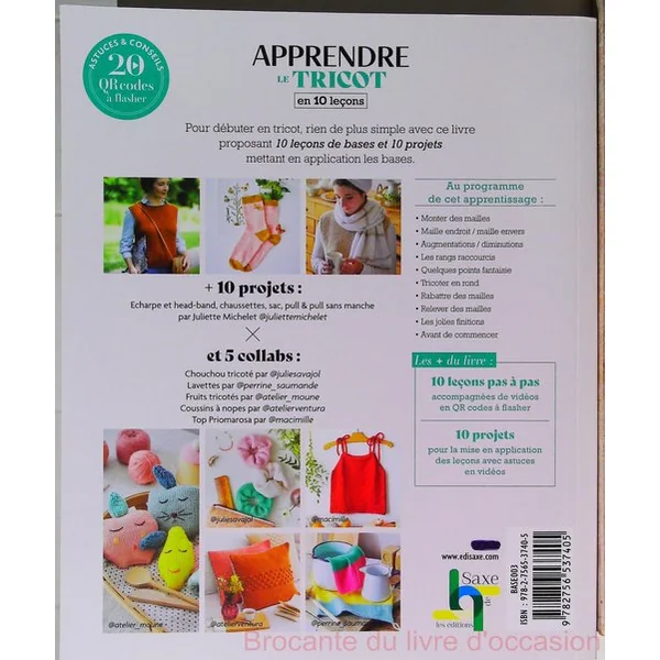 Apprendre le tricot en 10 leçons