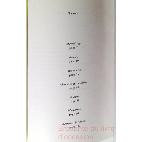 Apprentissage
