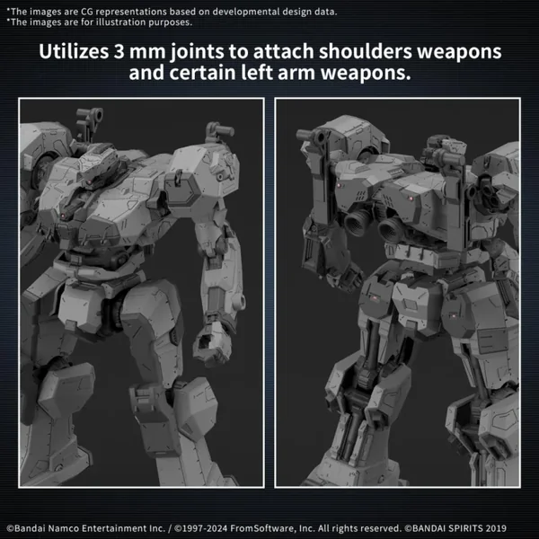 ARMORED CORE VI - Balam Industries BD-011 Melander - Model Kit
