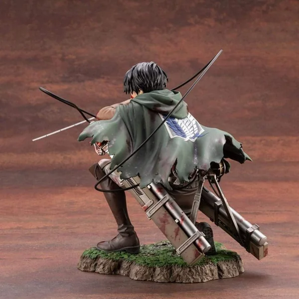 ATTACK ON TITAN Statue ARTFX J Levi Ackerman Fortitude Version Kotobukiya