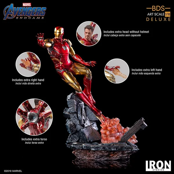 AVENGERS Statue Iron Man Mark LXXXV Iron Studios