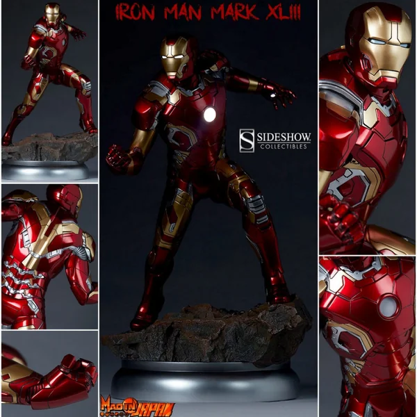 AVENGERS Statue Iron Man Mark XLIII Maquette Sideshow