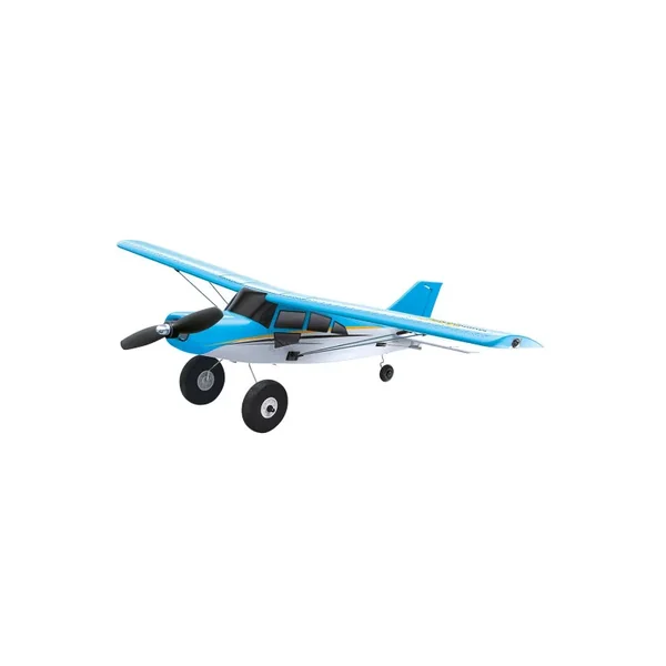 Avion électrique radiocommandé MAULE GYRO TRAINER bleu Mode 1 RTF