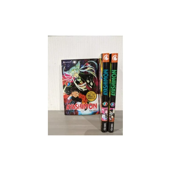 Ayashimon – Tomes 1 à 3 – Très bon état