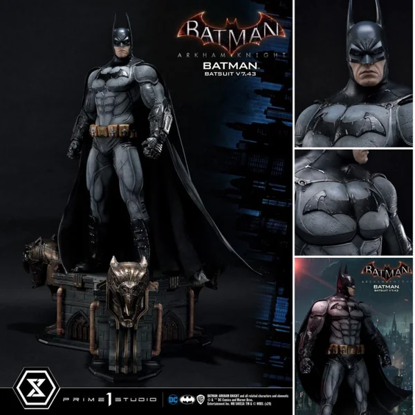 BATMAN Arkham Knight Statue Batman Batsuit v7.43 Prime 1 Studio