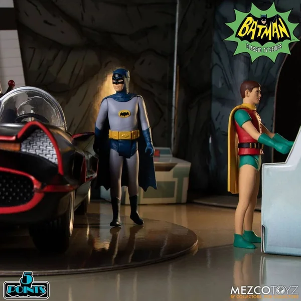 BATMAN Deluxe Box Set Batman 1966 Mezco Toys