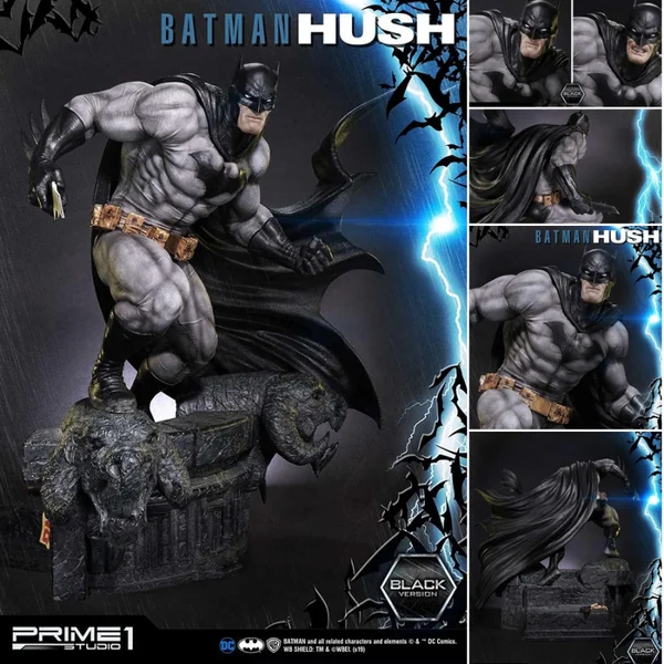 BATMAN HUSH Statue Batman Black Version Prime 1 Studio