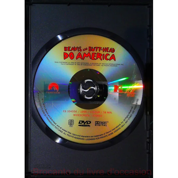 Beavis et Butt-head se font l'Amérique (DVD)