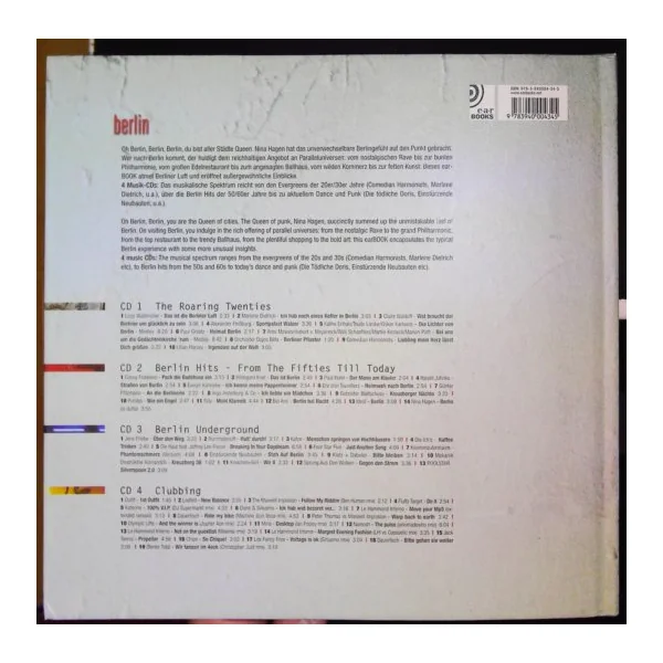 Berlin earBOOK & Cds en ANGLAIS