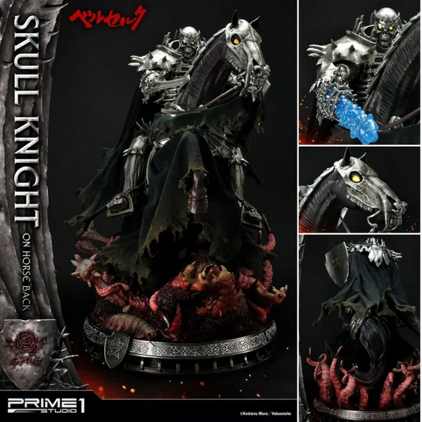 BERSERK Statue Skull Knight on Horseback Prime 1 Studio