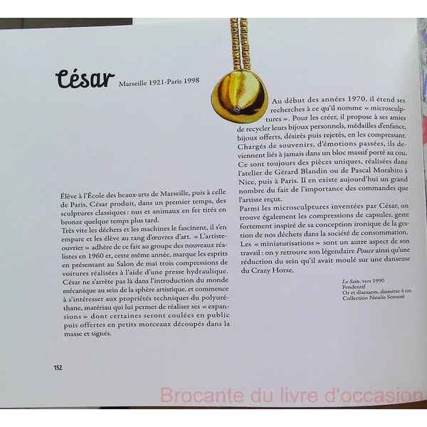 Bijoux d'artistes - De Picasso à Jeff Koons
