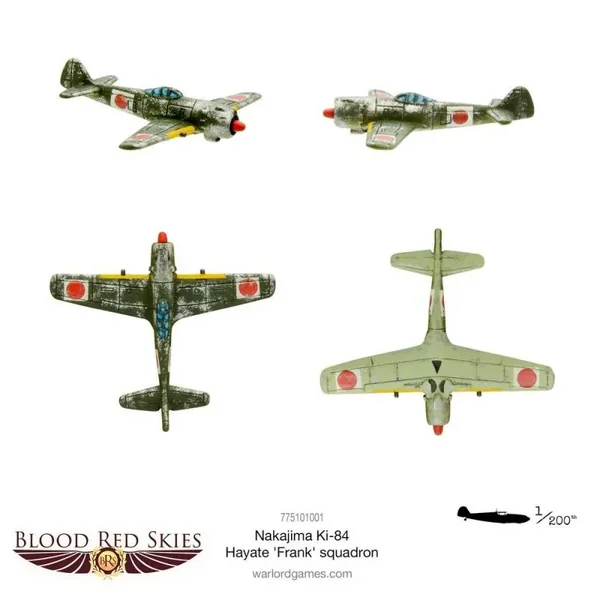 Blood Red Skies: Nakajima Ki-84 'Frank' Squadron
