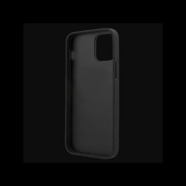 BMW Coque iPhone 12 Pro (6.1") Cuir Noir BMHCP12MTRTBK