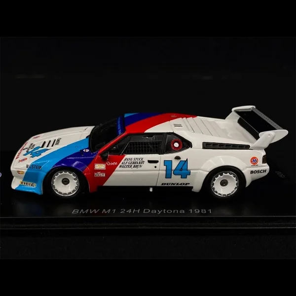 BMW M1 n° 14 24h Daytona 1981 1/43 Spark US085