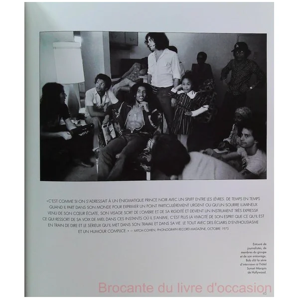 Bob Marley - Portrait Inédit En Photos 1975-1976