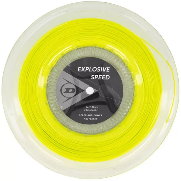 Bobine Dunlop Explosive Speed Noir 200m
