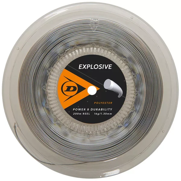 Bobine Dunlop Explosive Spin Noir 200m