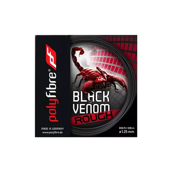 Bobine Polyfibre Black Venom Rough 200m