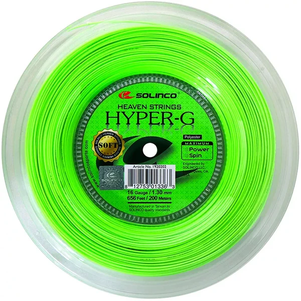 Bobine Solinco Hyper G Soft 200m