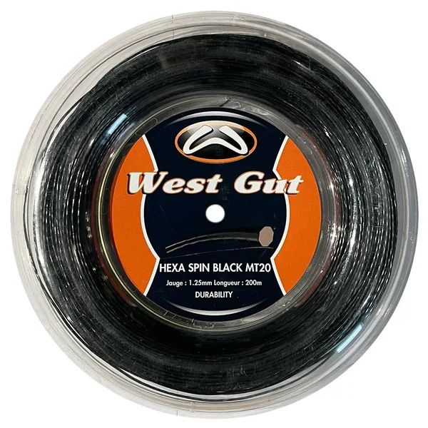 Bobine West Gut Hexa Spin Black MT20 200m