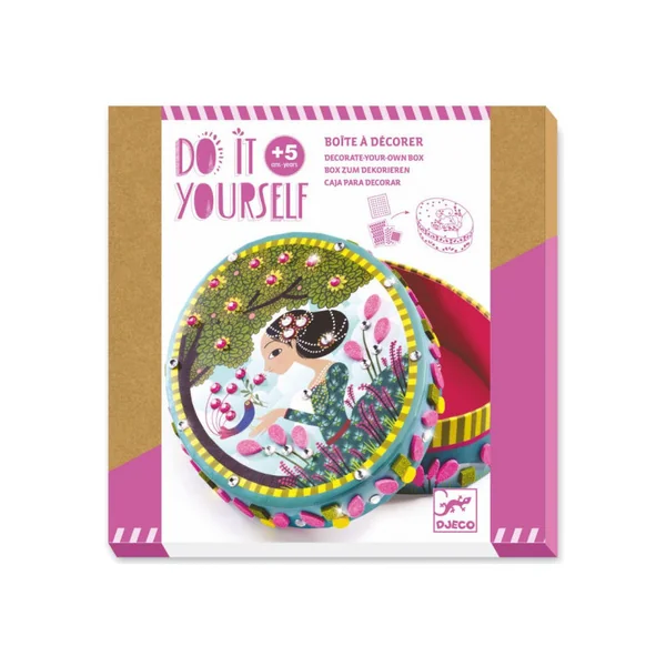 Boite à décorer petits secrets - Do it Yourself - Djeco