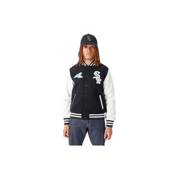 Bomber New Era Chicago White Sox MLB Wordmark Noir