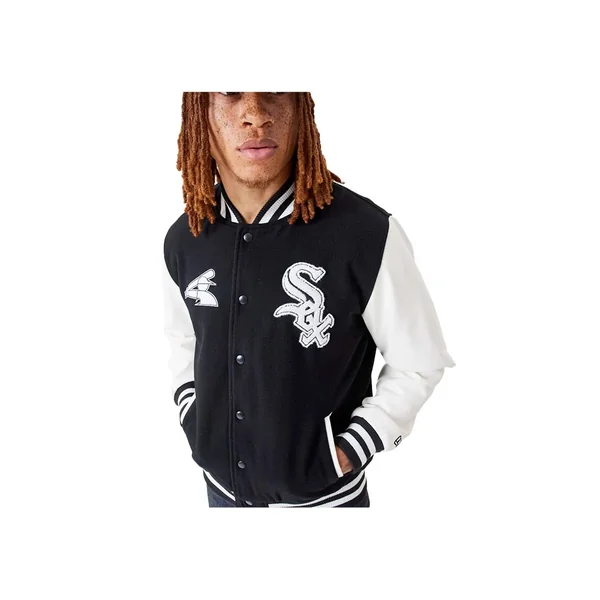 Bomber New Era Chicago White Sox MLB Wordmark Noir