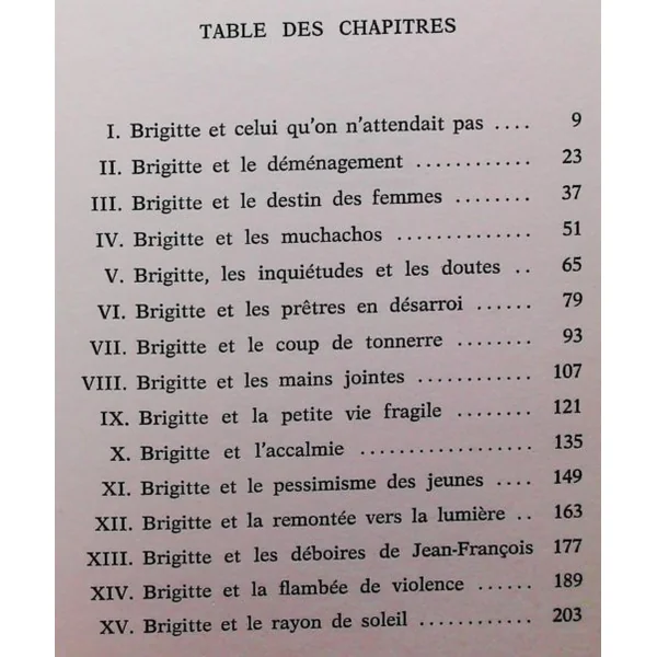 Brigitte et le destin des femmes