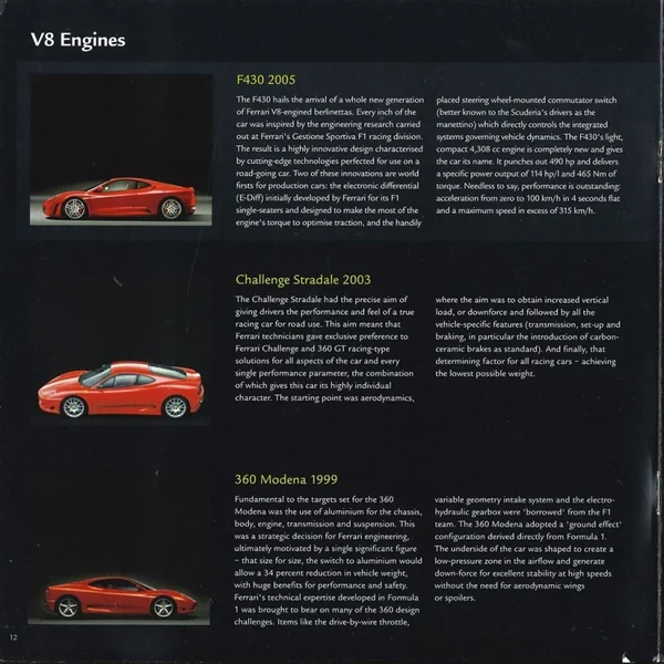 Brochure Ferrari Approved - Used car programme 2008 en Anglais FAID1-JAN08