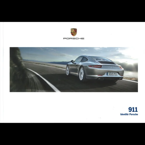 Brochure Porsche 911 Identité Porsche 03/2015 en français WSLC1601000130