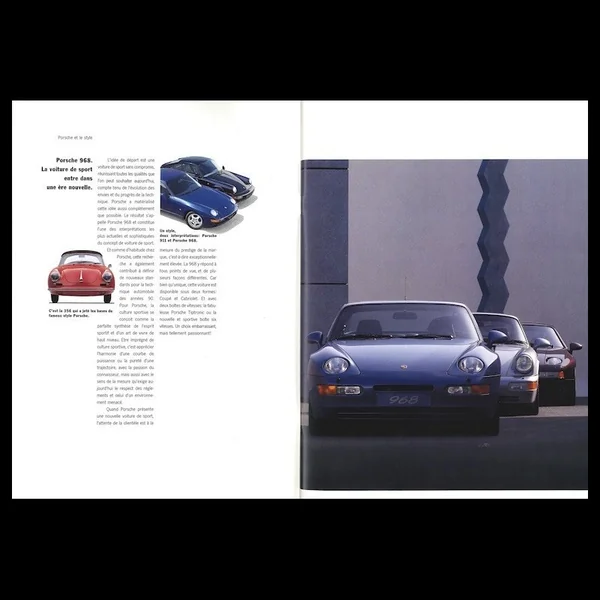 Brochure Porsche 968 08/1992 en français WVK12703093