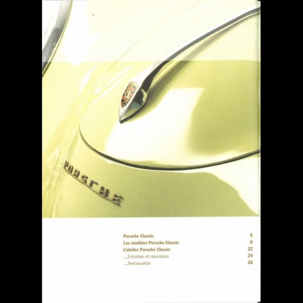 Brochure Porsche classic 2012 WSLU7701116130FR