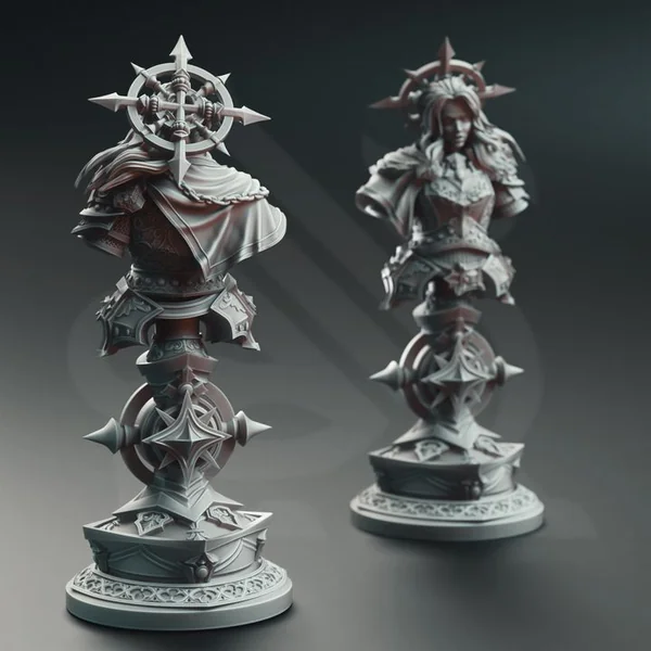 Buste paladine de la vengeance